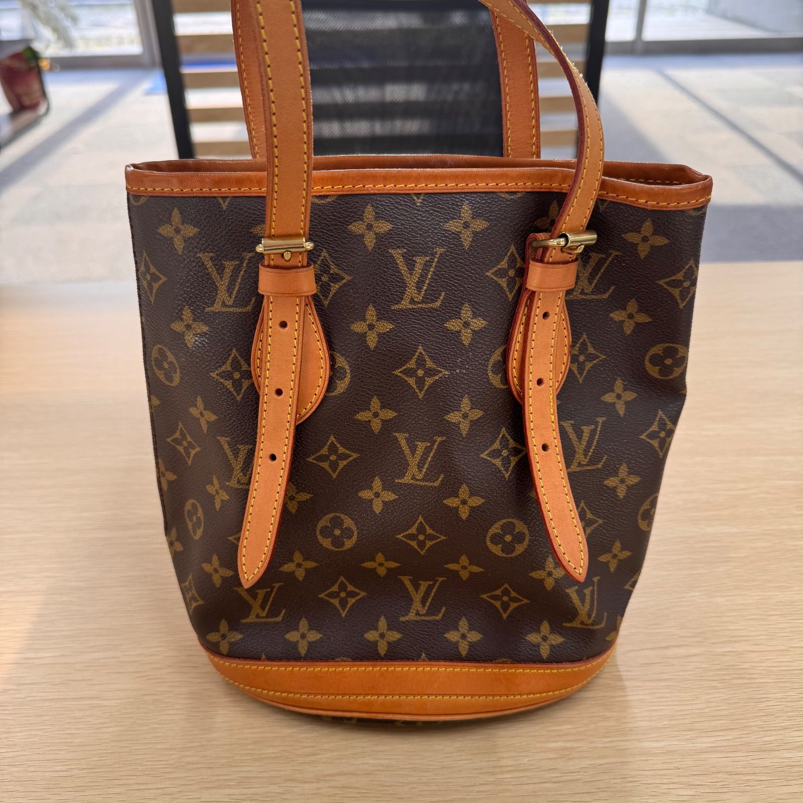 正規品 LOUIS VUITTON ビンテージ ルイヴィトン バケツ型PM - メルカリ