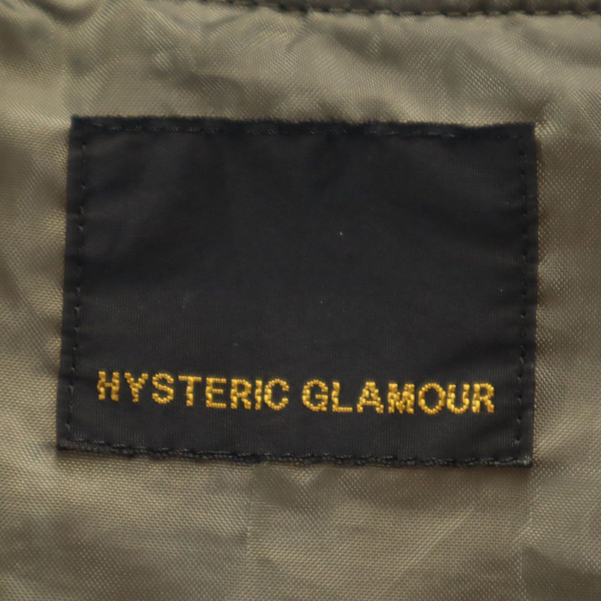 HYSTERIC GLAMOUR ヒステリックグラマー 日本製 レーヨンブレンド MA-1