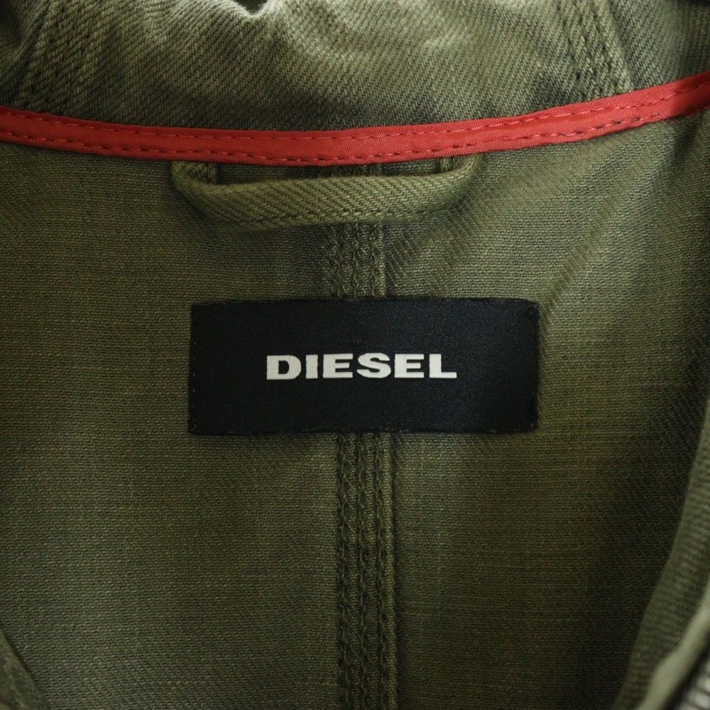 DIESEL (ディーゼル) ラグラン 切り替え ダブルフラップポケット