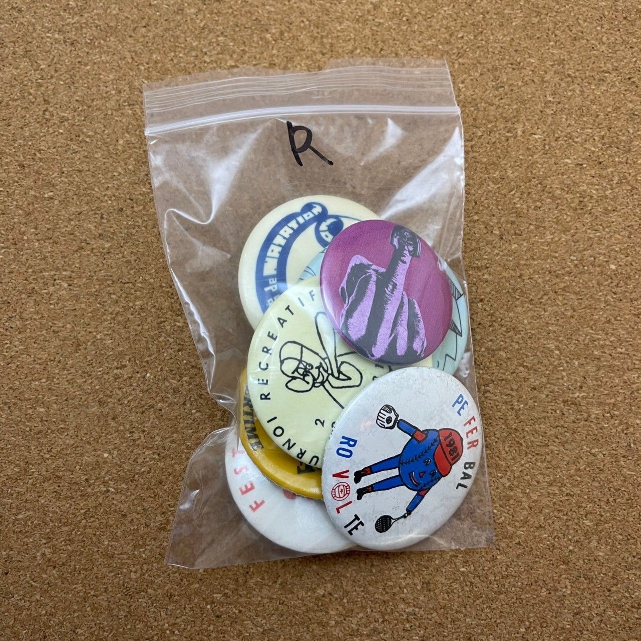 缶バッジ ビンテージ アンティーク R 50s ~ 60s 70s 80s 90s 00s