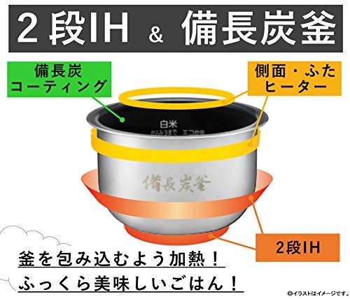  パナソニック 炊飯器 3.5合 一人暮らし IH フラット天面 ホワイト SR-KT 060-W 炊飯器 炊飯器 餅つき機