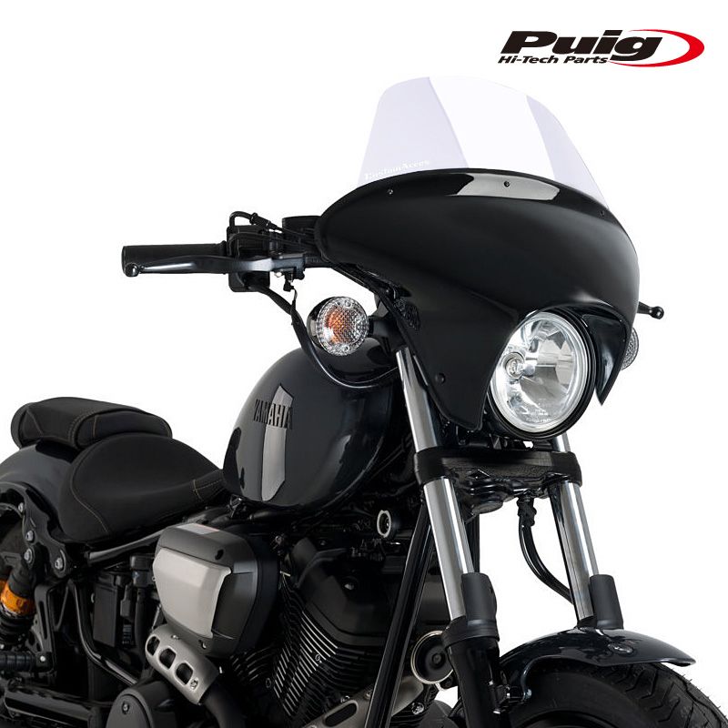 Puig 21078W BATWING SML WINDSHIELD TOURING [CLEAR] YAMAHA XV950
