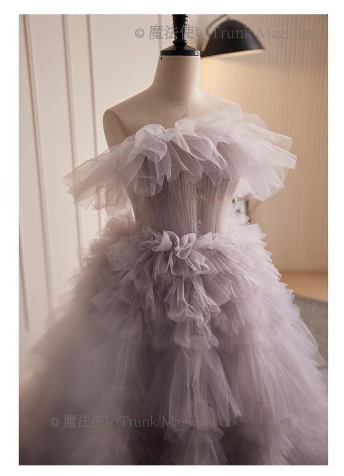 ウェディングドレス チュールティアーズ上品 CCVZ1026P277