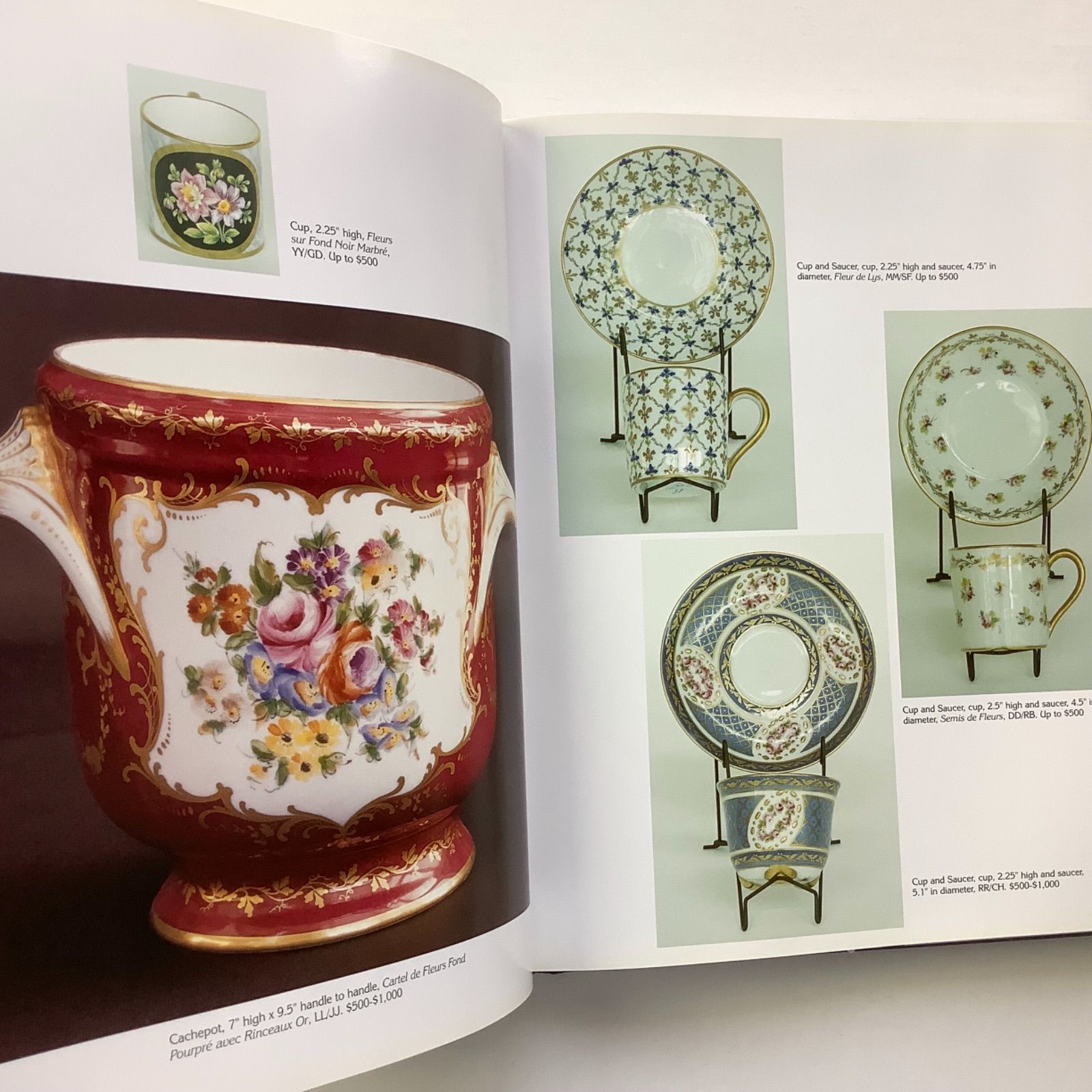 洋書 陶磁器 手描きのリモージュ ポーセレン Limoges Porcelain メルカリShops