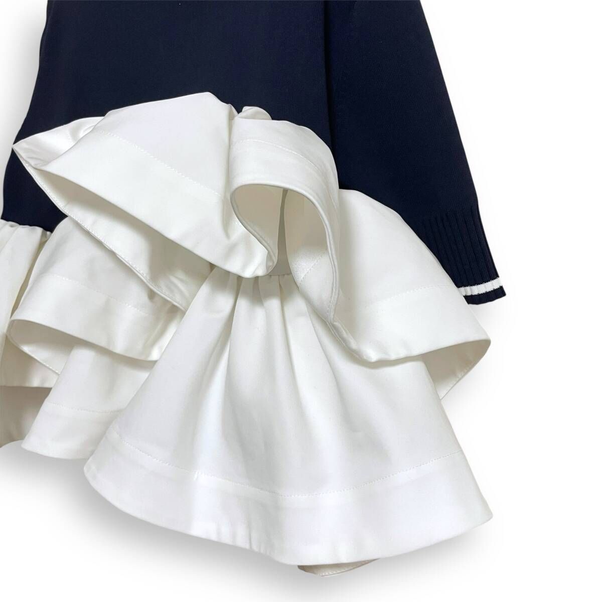 内タグ有り Bibiy. ROSIEPEPURAMUTOP ビビィ ペプラム トップ 半袖