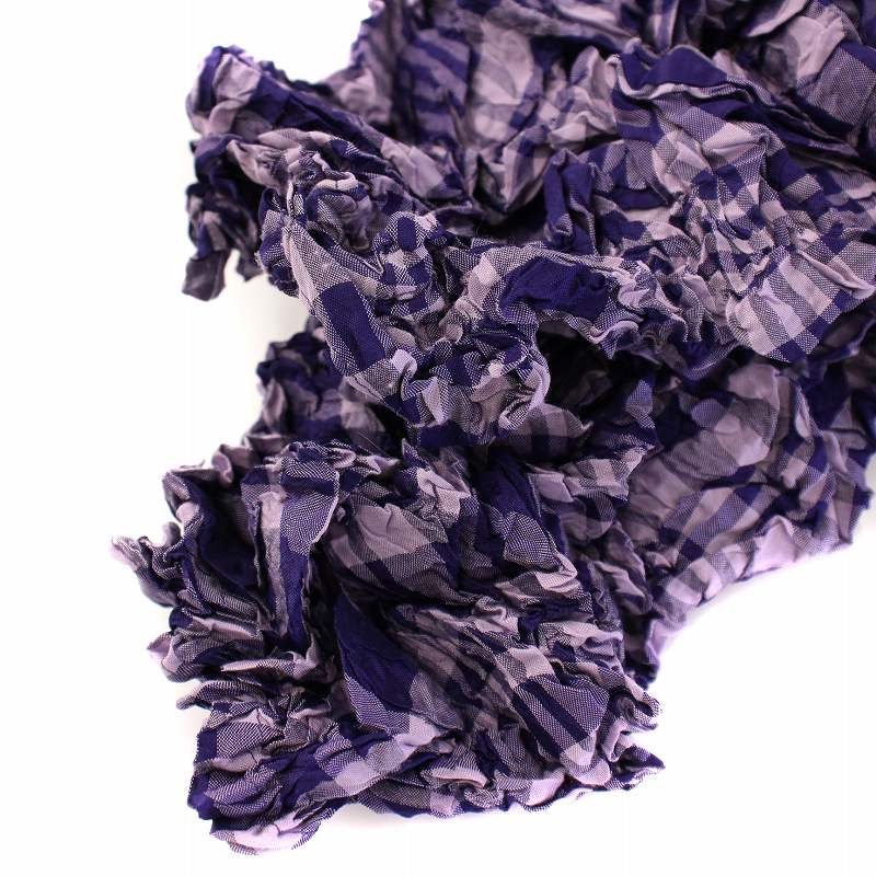 ミーイッセイミヤケ me ISSEY MIYAKE シャツ ブラウス 長袖 シワ