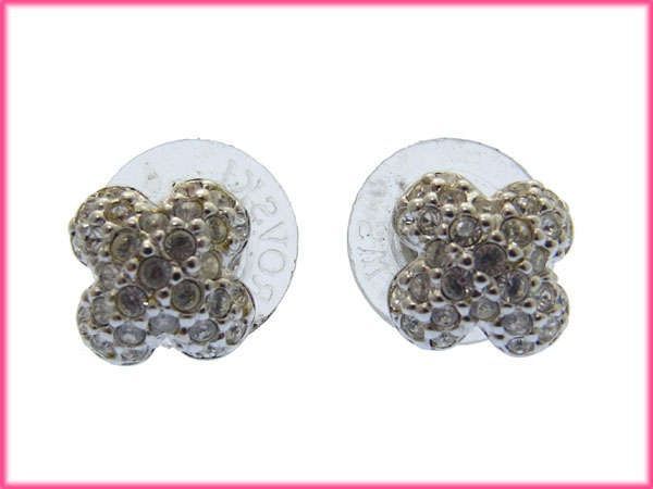 ピアス ラインストーン シルバー スワロフスキー ピアス ラインストーン シルバー SWAROVSKI