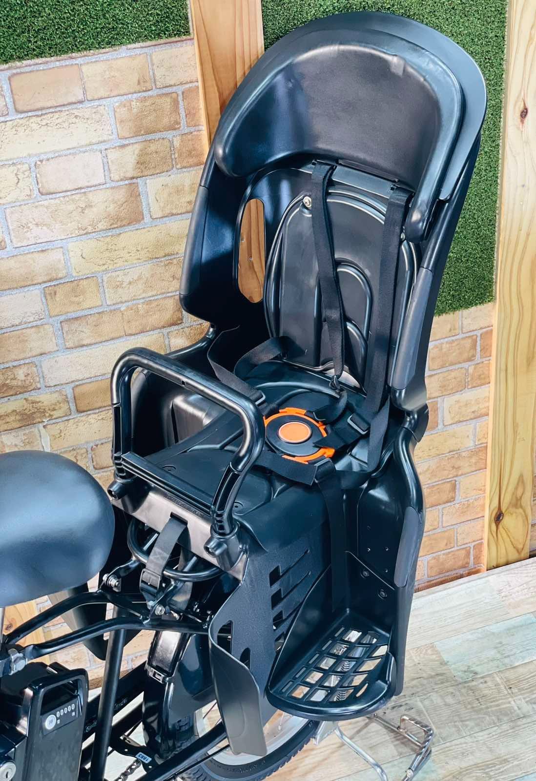 2018年 ブラックパナソニックギュット子供乗せ電動アシスト自転車 H1883 2018年 ブラックパナソニックギュット子供乗せ電動アシスト