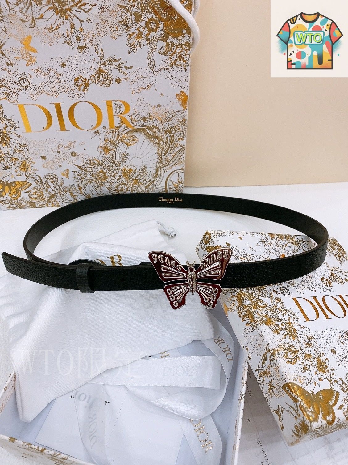 今日特価】Dior Saddle Belt サドルベルト-3 - メルカリ
