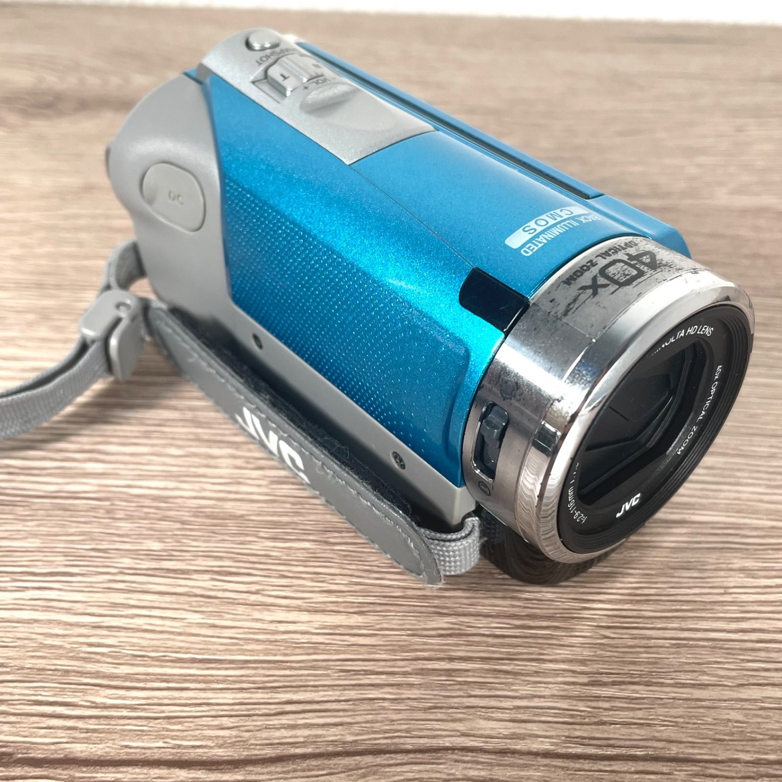 JVC FULL HD ビデオカメラ GZ-E600Z Amazon | ハイビジョンメモリームービー 『エブリオ』 レッド GZ