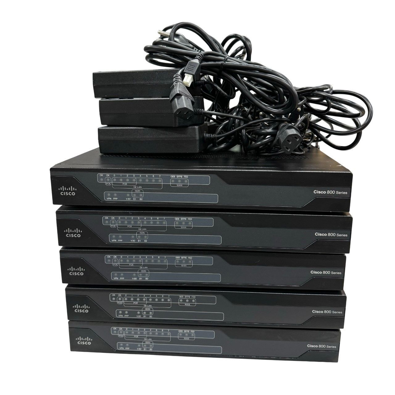 10台1セット/Cisco 1800シリーズ 1812-J/IOS各々 3635S ☆10台まとめ