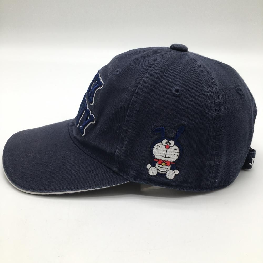 ジャックバニー×ドラえもん キャップ ネイビー×白 うさ耳