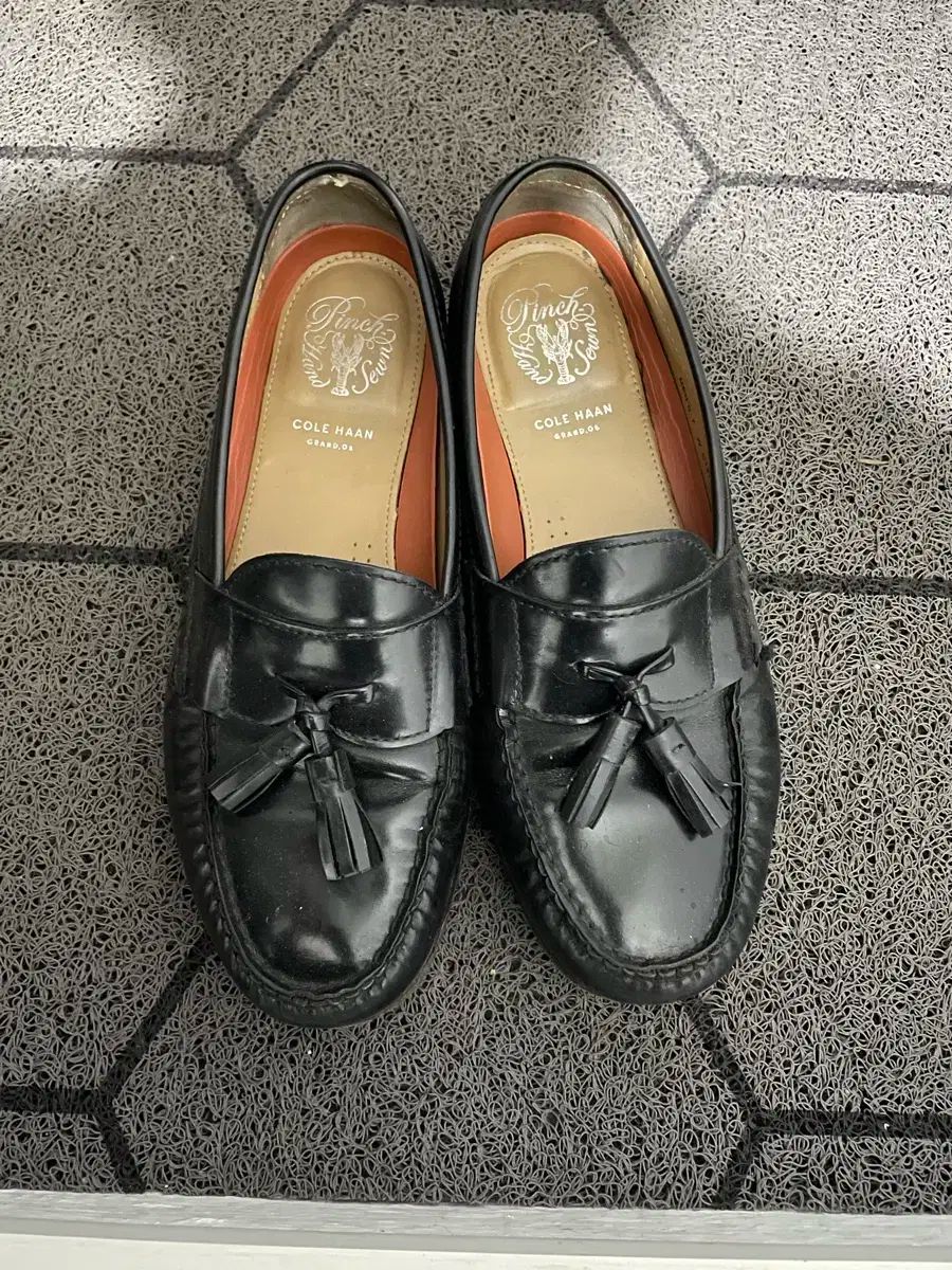 COLE HAAN コールハーン 黒 タッセルローファー 7 サイズ