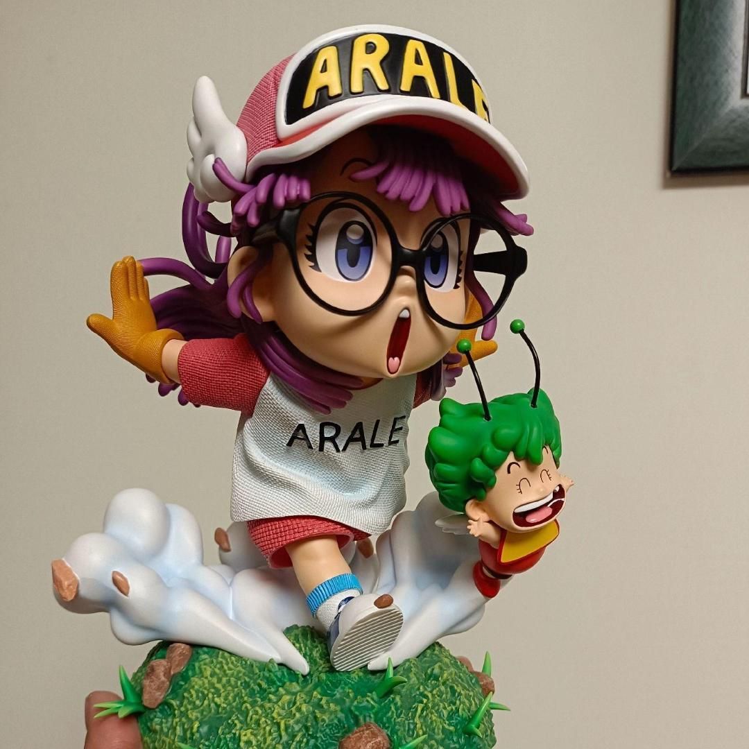 Dr.スランプ アラレちゃん 走る ガレージキット 塗装済み完成品 フィギュア Dr.スランプ アラレちゃん 走る ガレージキット フィギュア 1/2