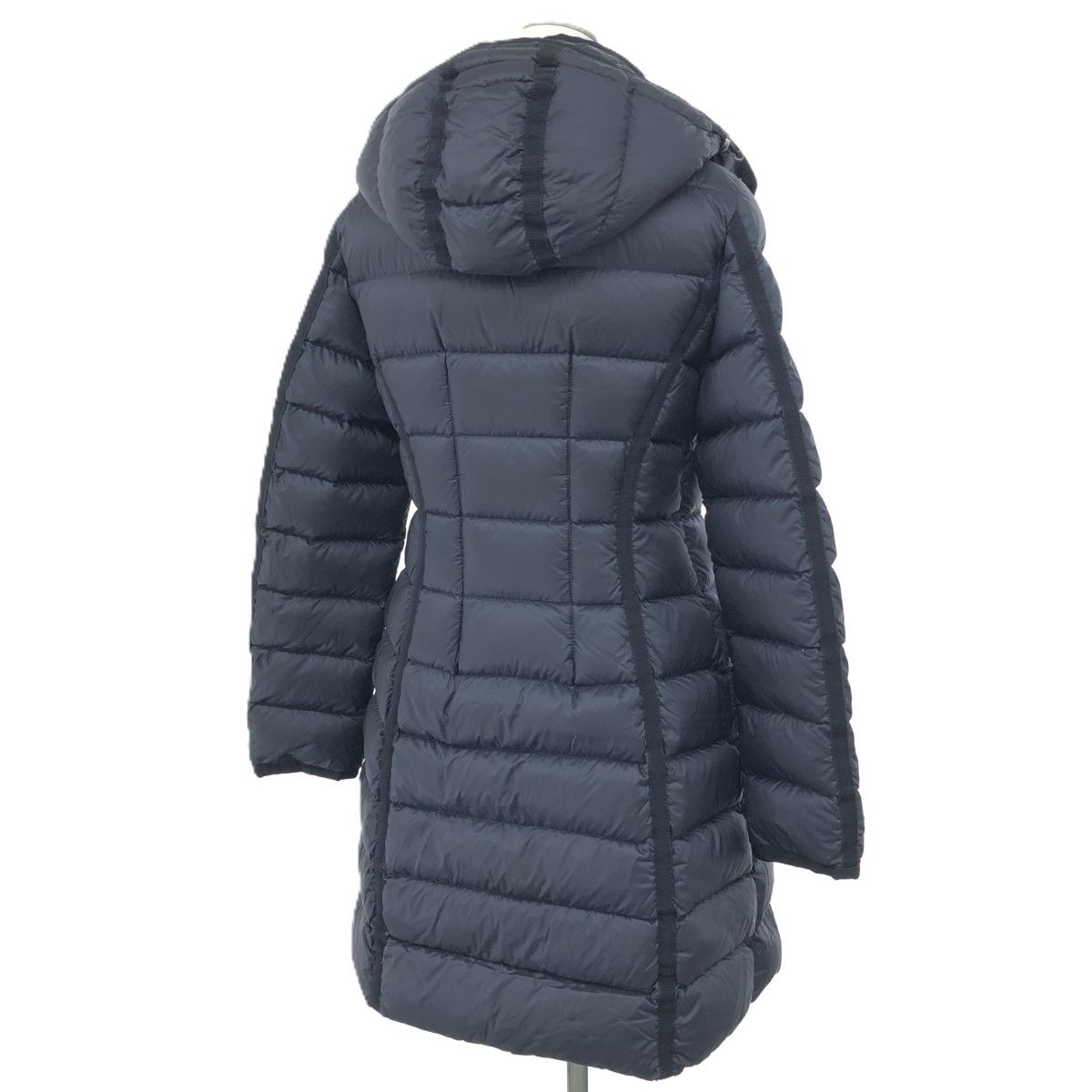 MONCLER モンクレール エルミンヌ ダウン コート サイズ:1 ネイビー 