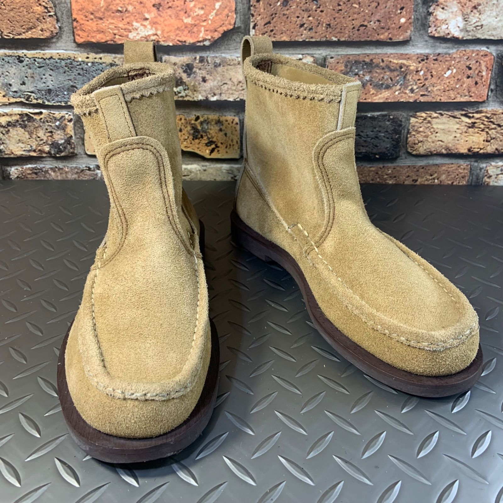 ☆RUSSELL MOCCASIN ノックアバウト US7.5E JP25.5㎝ ラッセルモカシン