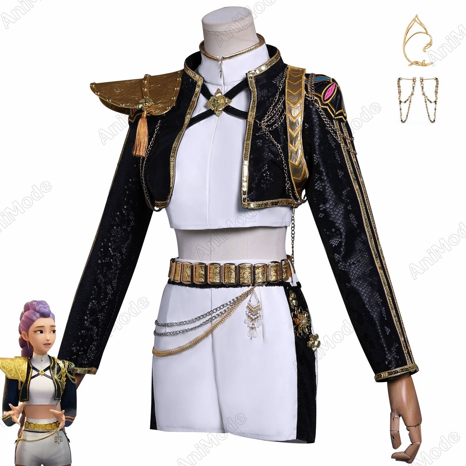 KPOPガールズ! デーモン・ハンターズ ルミ コスプレ衣装