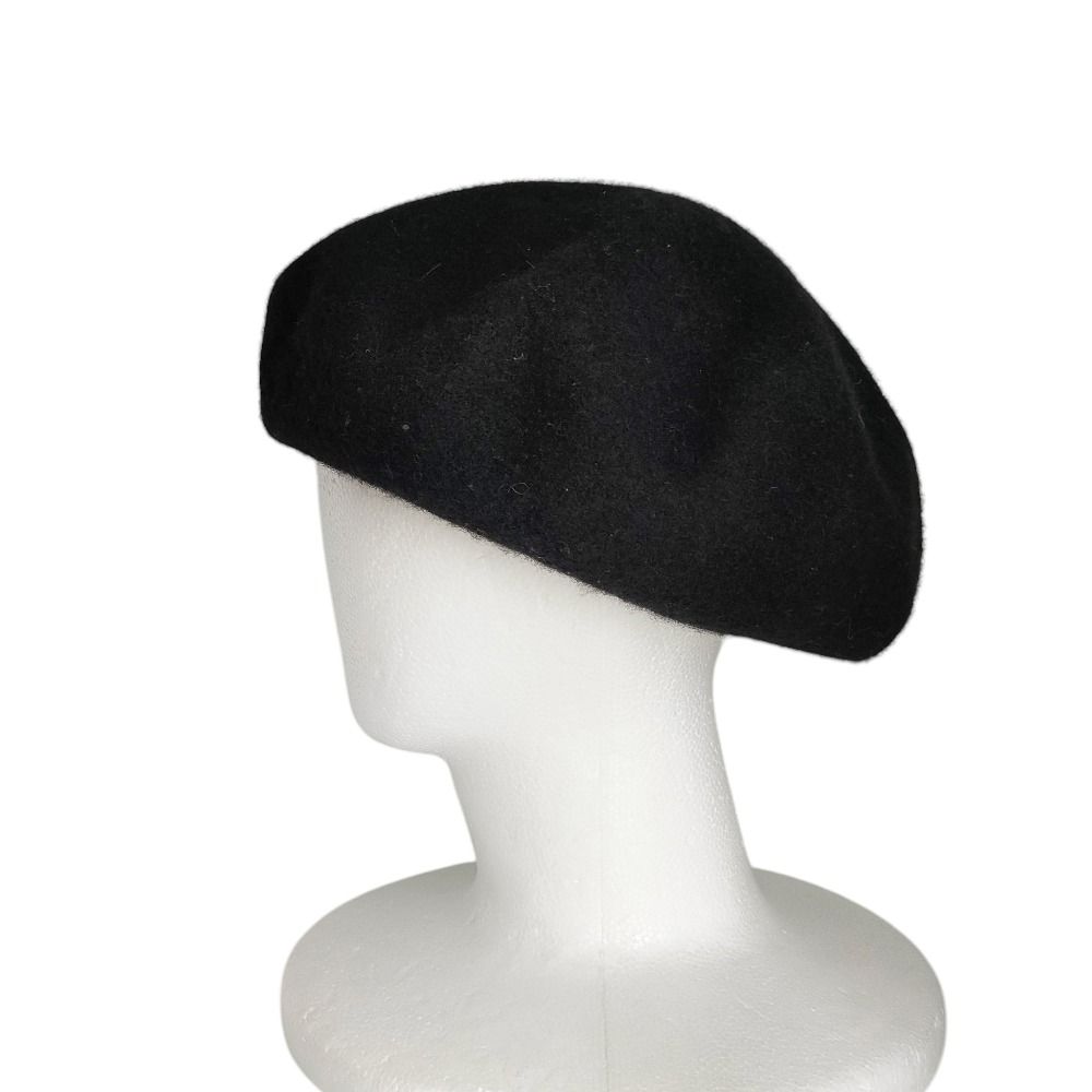 Vivienne Westwood ベレー帽 S-M 黒 Vivienne Westwood ヴィヴィアンウエストウッド 帽子 ベレー帽