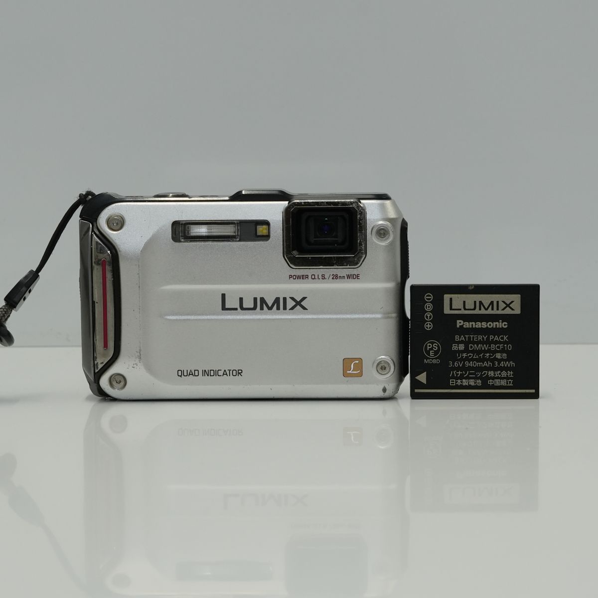 美品】Panasonic LUMIX DMC-FT4 デジタルカメラ防水防塵