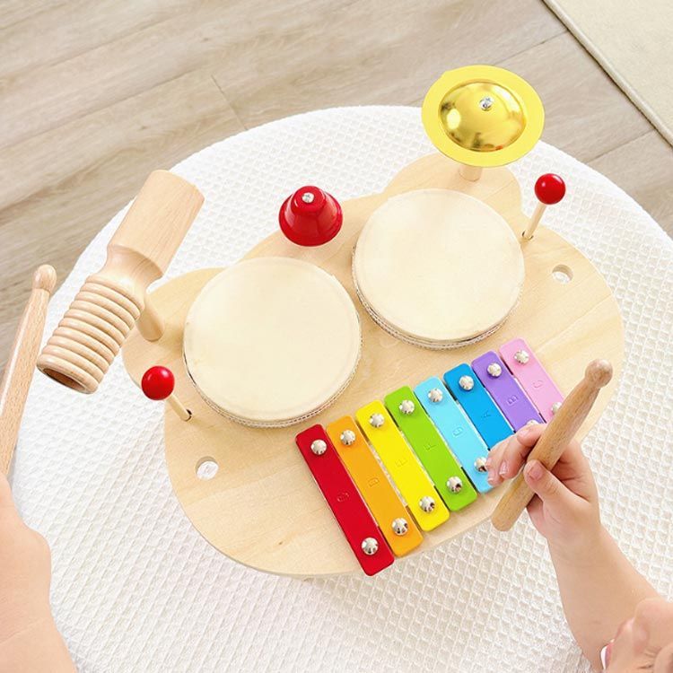 爆買い,SALE 木製 知育玩具 音 知育 木 楽器 太鼓 木のおもちゃ スロープトイ 木製 ボール 転がし 音の出るおもちゃ 一歳 指先遊び 子供 室内 遊び 誕生日 おもちゃ プレゼント 男の子 女の子 楽器玩具#cjfj