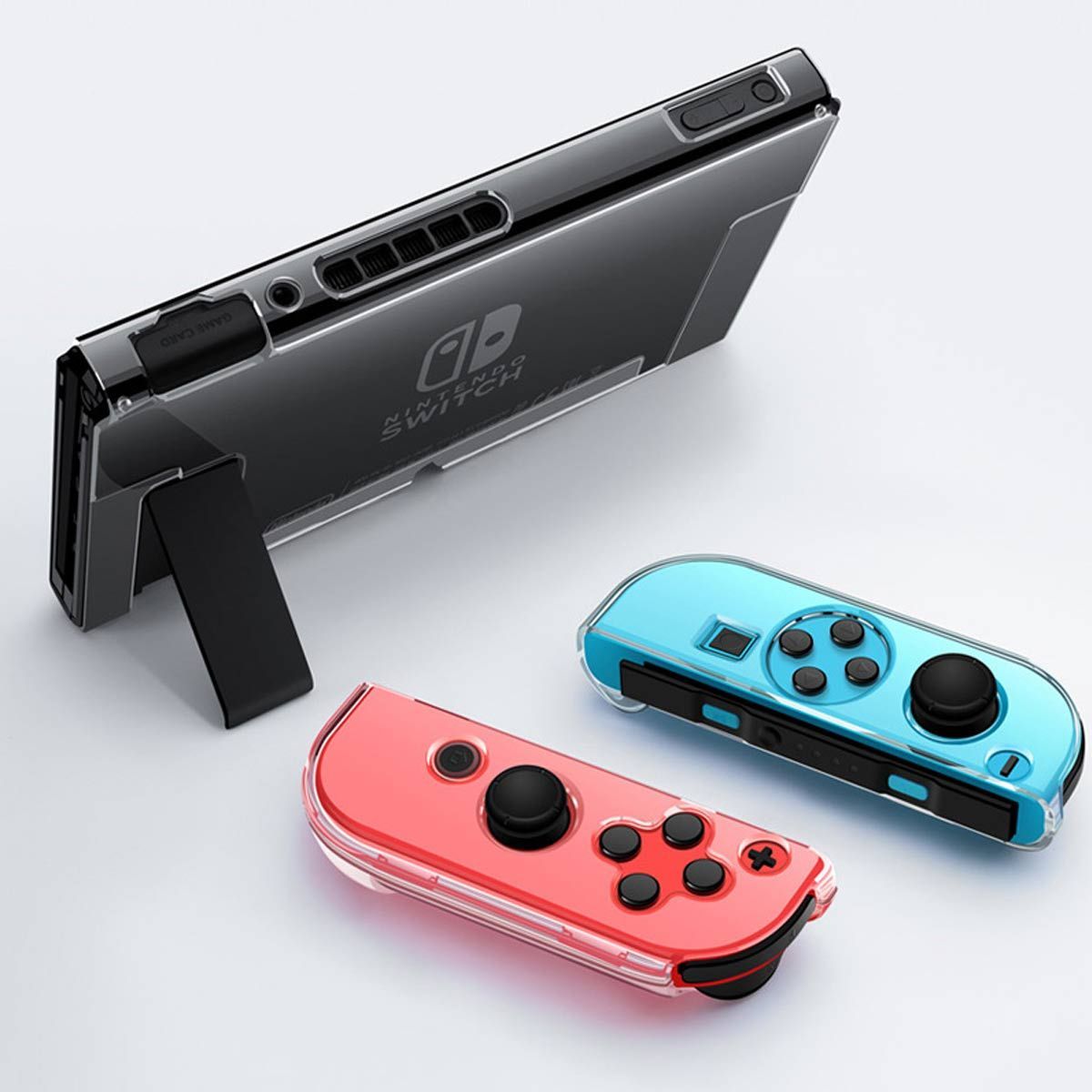 nintendo switch ケース 任天堂 有機el 有機elモデル Joy-Con ジョイコン ニンテンドー スイッチ グリップ クリア コントローラー  ケース キャリングケース 保護ケース 保護カバー ハードケース 本体ケース 収納ケース 耐衝撃 - メルカリ