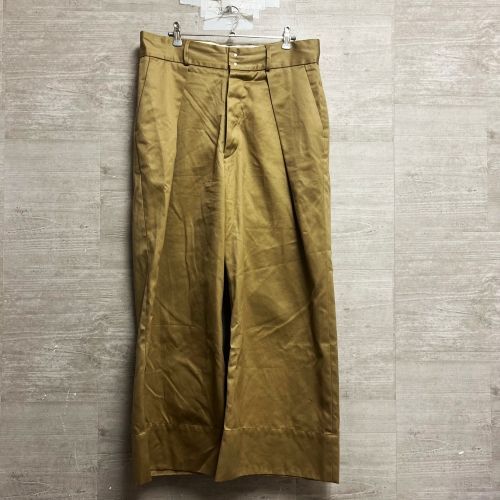 SOUMO ソウモ BIG TUCK CHINO ビッグタックチノワイドパンツ ベージュ size3 04-SP-003【中目黒R10】 - メルカリ