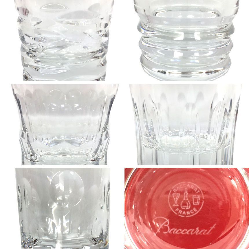 未使用 バカラ Baccarat GLASSJAPAN グラスジャパン5客-www.pradafarma.com