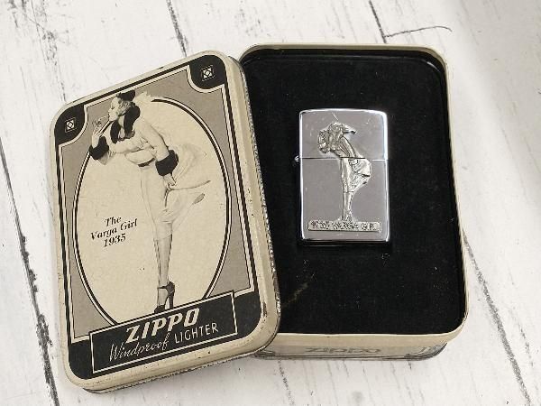 zippo ジッポ 1935年製 VARGA GIRL シルバー