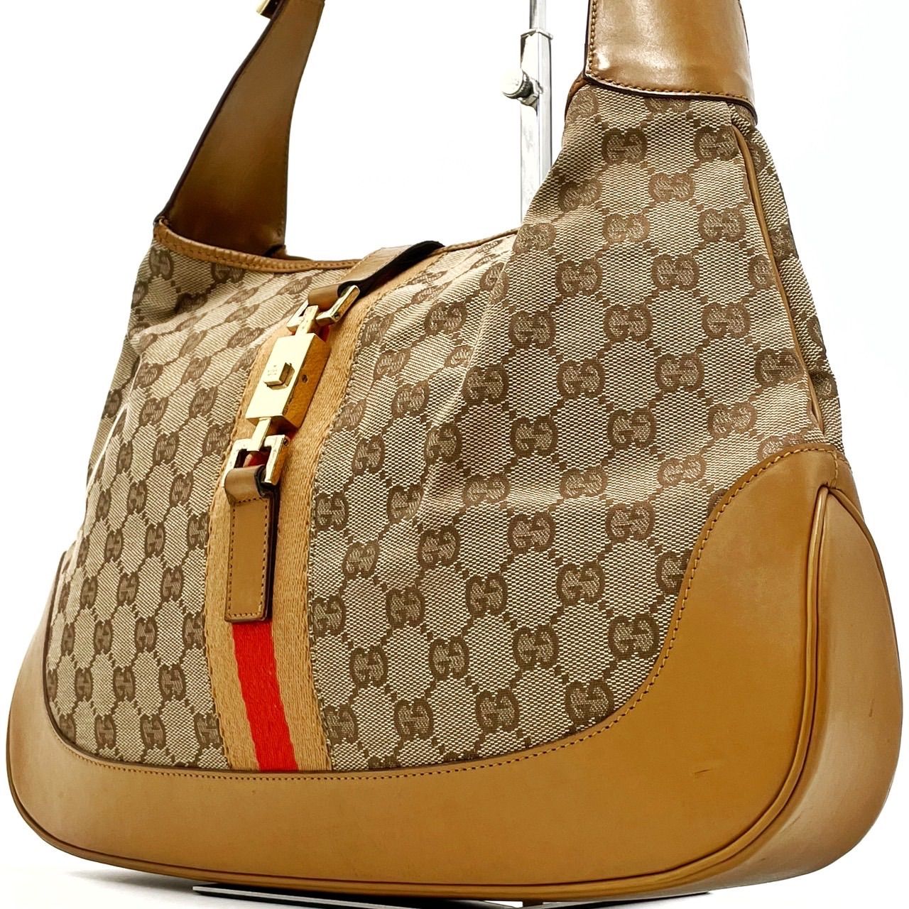 ✨良品✨ GUCCI グッチ ワンショルダーバッグ トートバッグ ジャッキー 