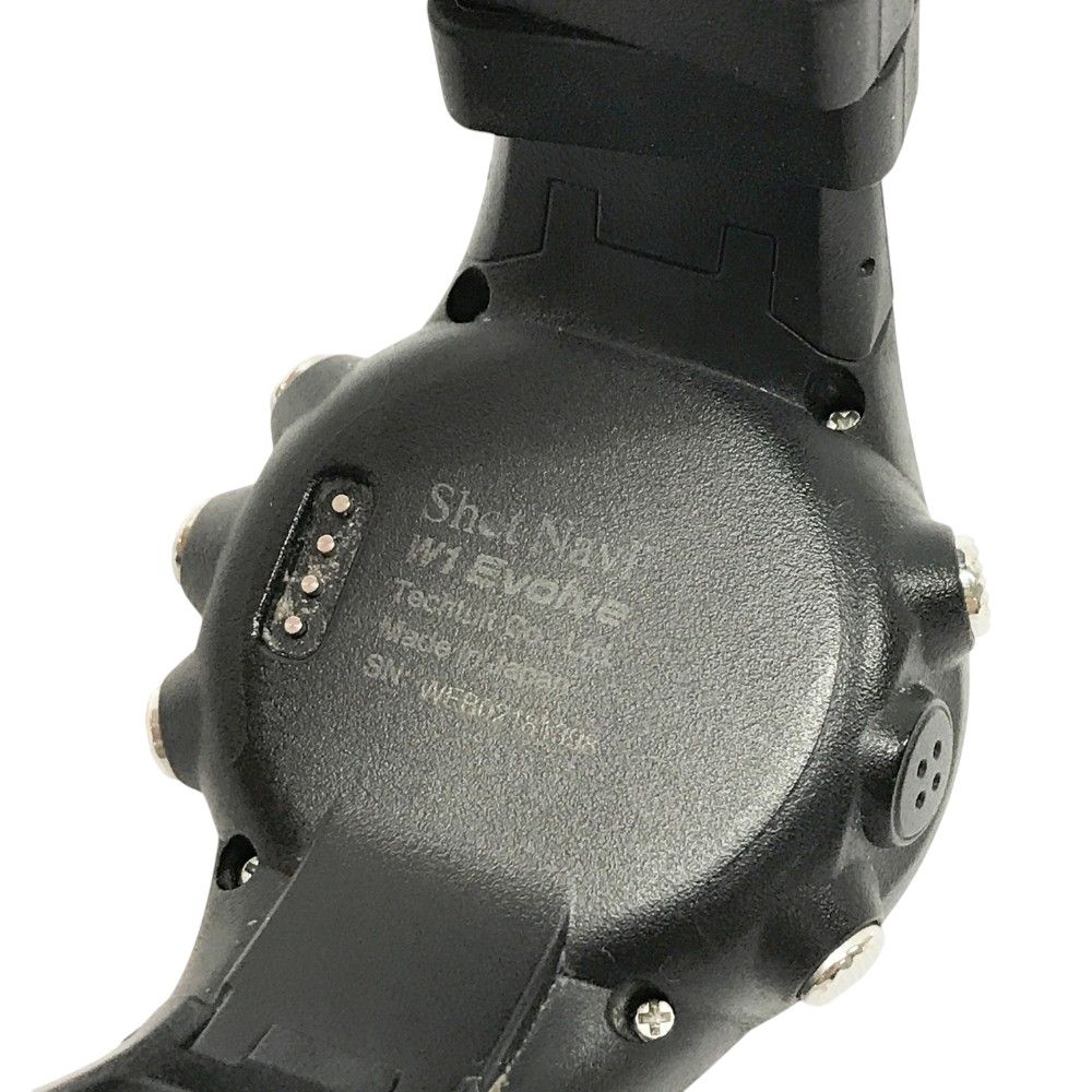 SHOT NAVI ショットナビ W1 EVOLVE GPSナビ ゴルフウォッチ ブラック系