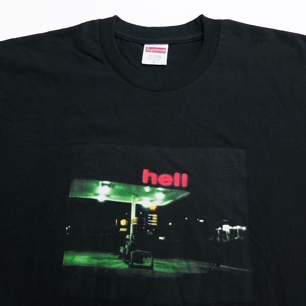 SUPREME シュプリーム 23AW HELL TEE ヘル Tシャツ ブラック ショートスリーブ カットソー 半袖