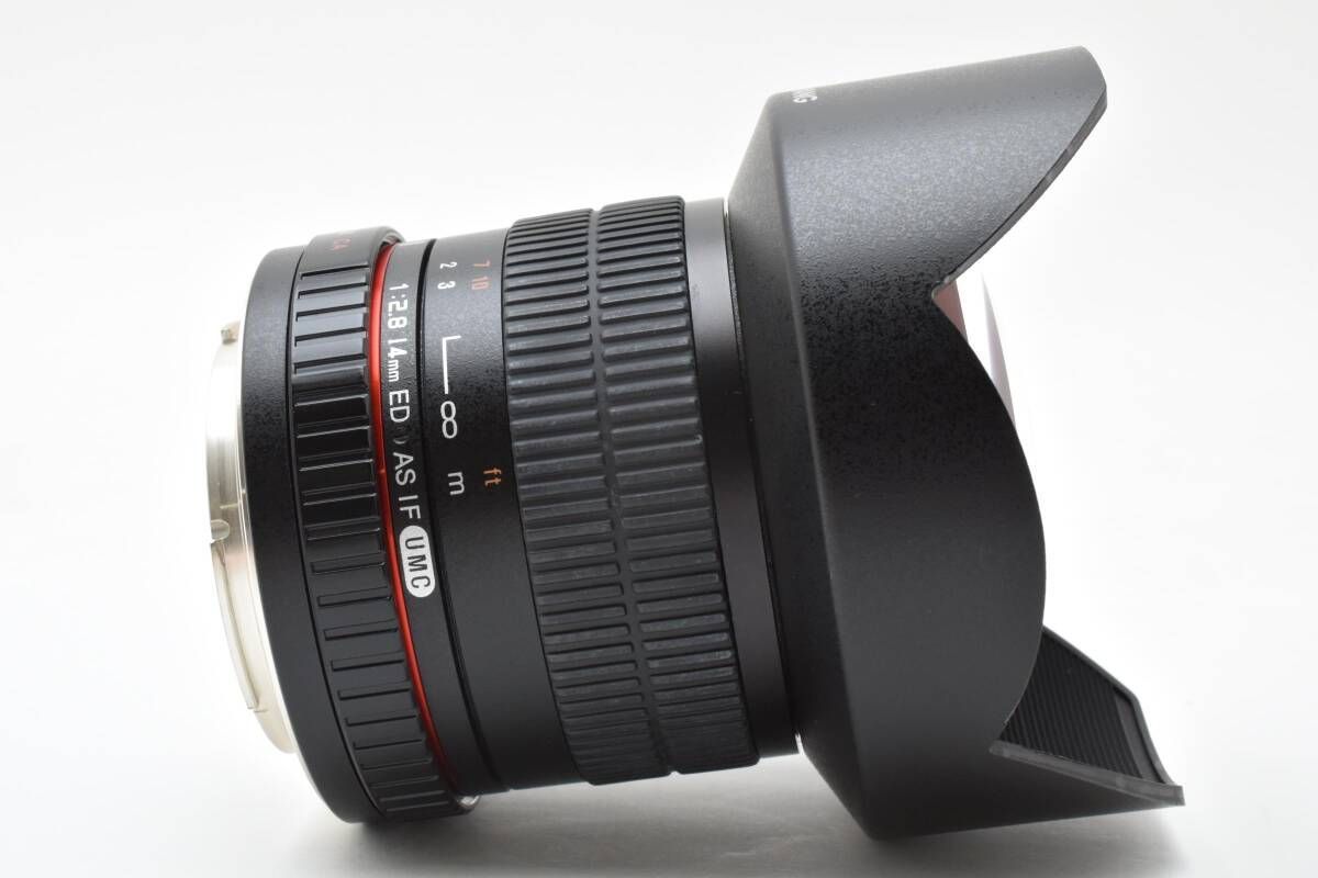 中古】SAMYANG サムヤン 14mm F2.8 ED AS IF UMC Nikon用 Black  