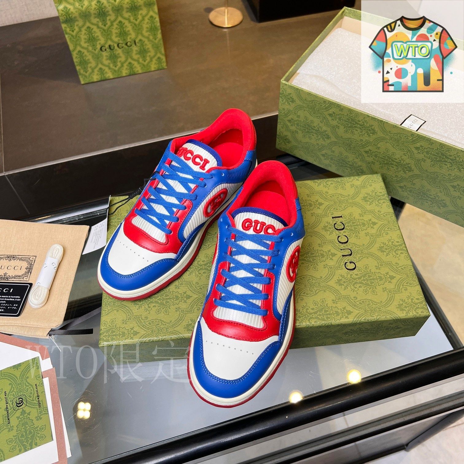 【関税込/国内発】GUCCI■MAC80 レトロ感がカッコいいスニーカー 関税込/国内発】GUCCI□MAC80 レトロ感がカッコいいスニーカー
