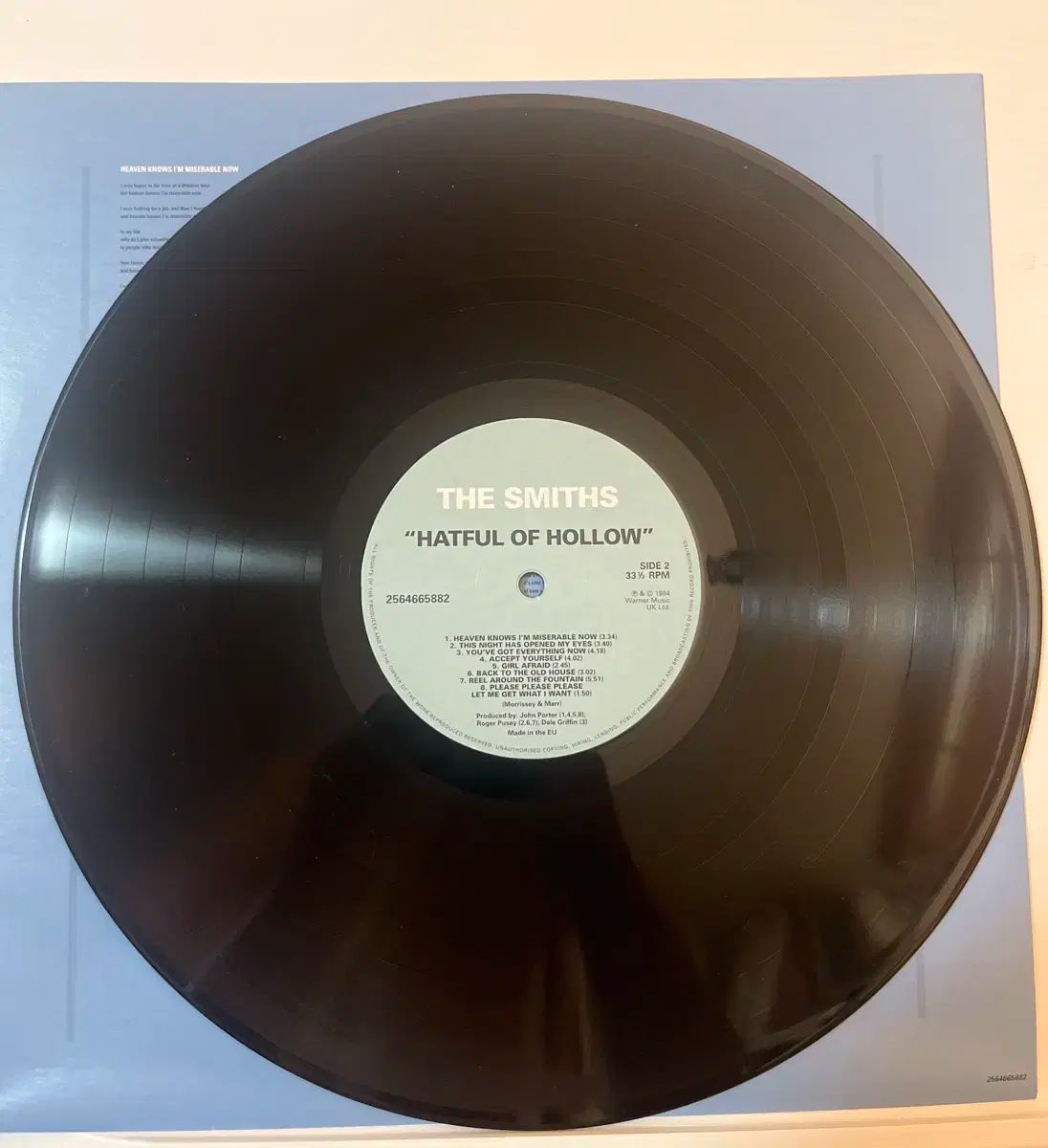 The Smiths – Hatful Of Hollow・LP 帯なし　スミス The Smiths - Hatful of Hollow - Amazon.com Music