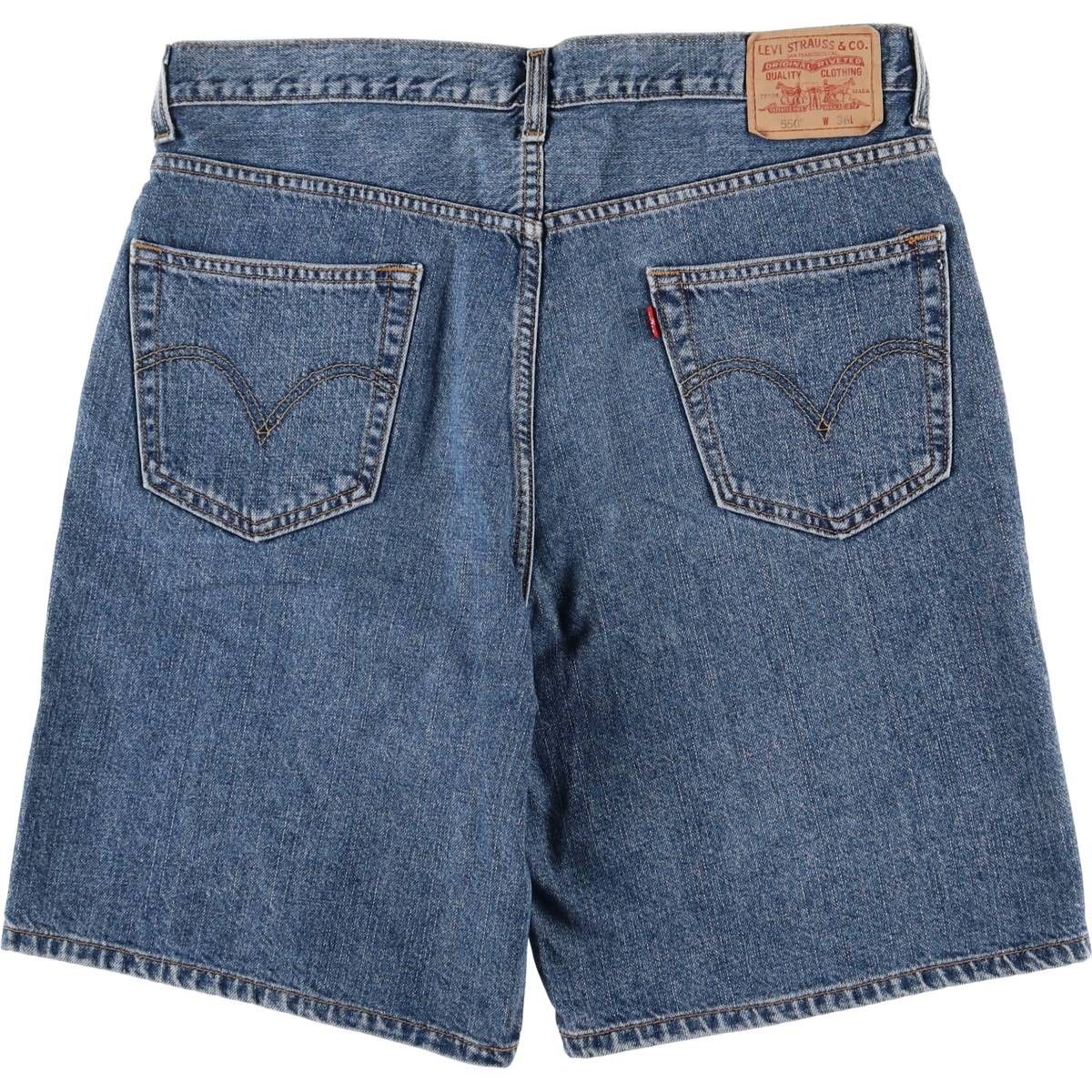 古着 リーバイス Levi's 550 RELAXED FIT デニムショーツ ハーフ