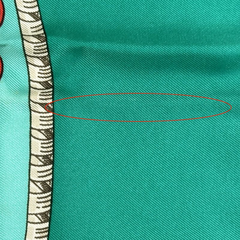 エルメス HERMES スカーフ カレ90 Grands Fonds 深海 レディース