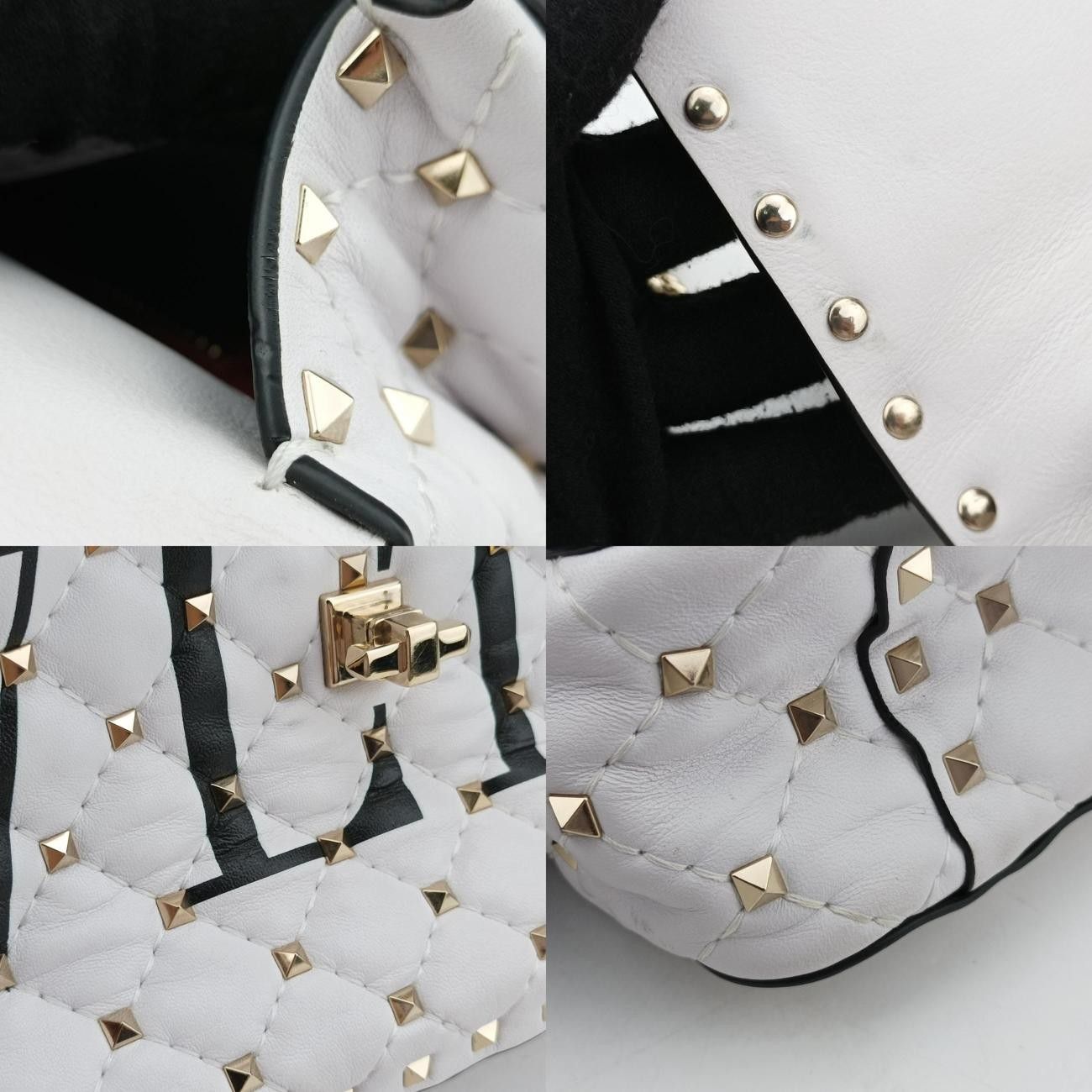 ＊専用＊ VALENTINO ヴァレンティノ　スタッズ　バレッタ　ホワイト 楽天市場】ヴァレンティノ VALENTINO ロックスタッズ アン