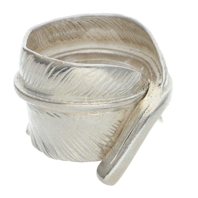 ゴローズ　フェザーリング ゴローズ プレーン特大フェザー リング メンズ 7号 - メルカリ