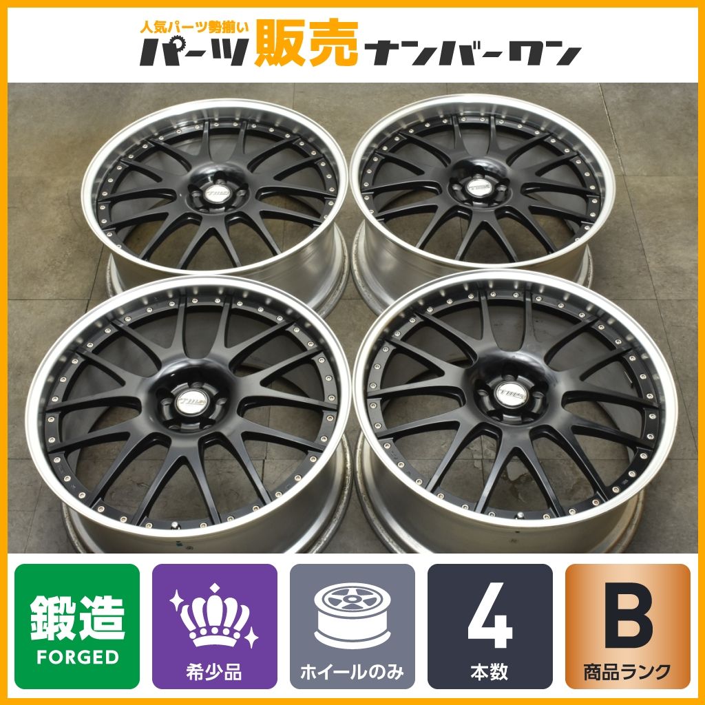 鍛造 2ピース TWS エクスリート 107Ｍ 22in 10J 59 56 PCD112 4本 ベンツ W166 Mクラス W521 Rクラス W167 GLEクラス X167 GLSクラス