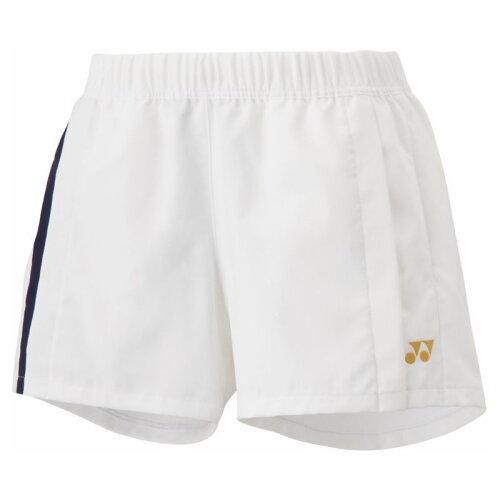 【新品・5営業日で発送】YONEX ヨネックス ヨネックス ウィメンズショートパンツ 品番:YY25091 カラー:ホワイト(011) サイズ:XO
