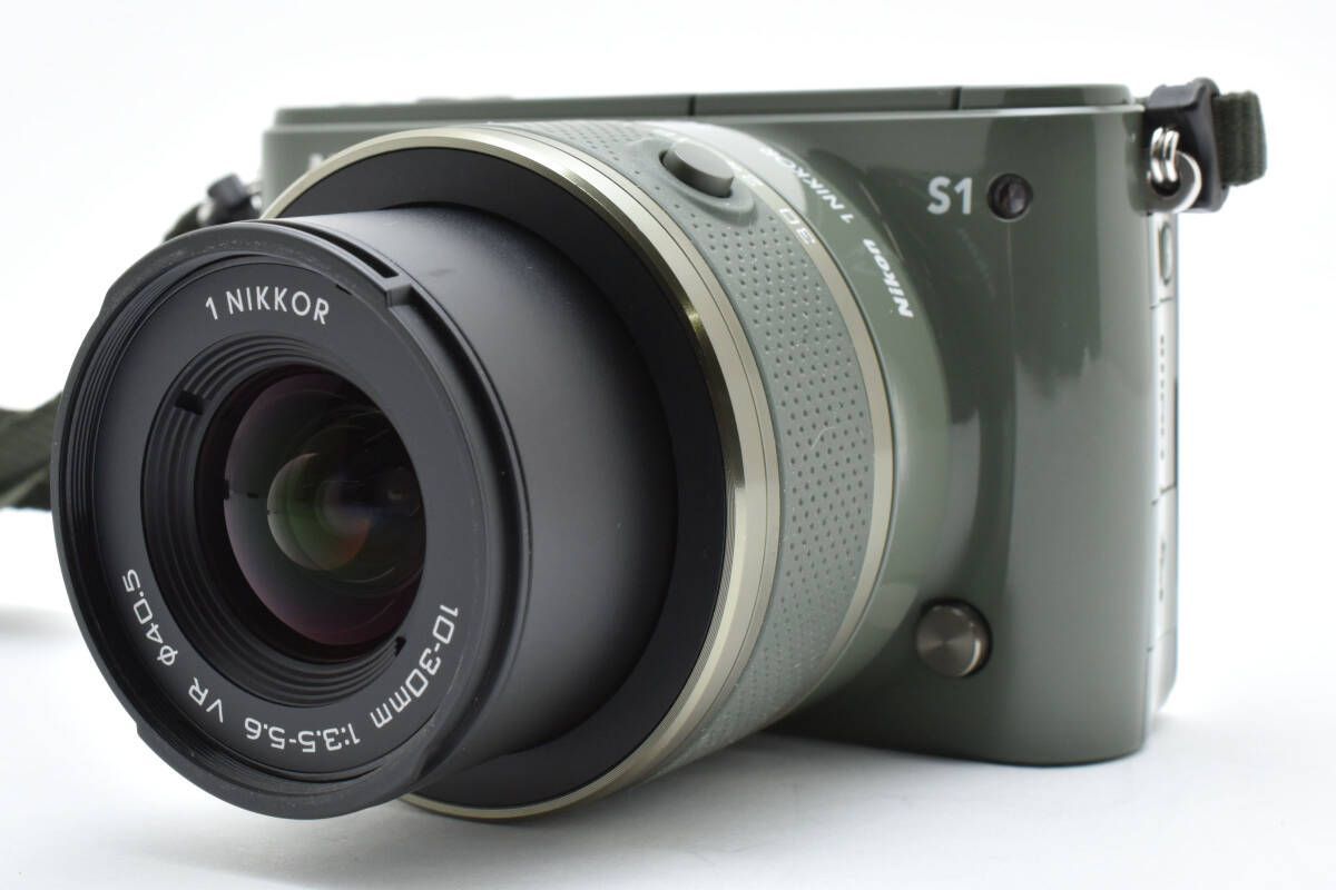 ニコン Nikon 1 S グリーン NIKKOR 10 30 mm F 3 5 6 VR ミラーレス一眼 L 88 6409