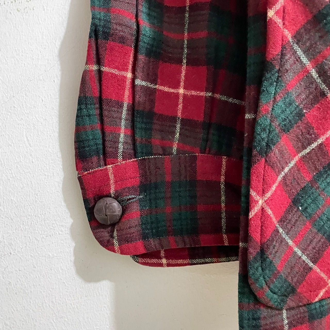 70s PENDLETON WOOL TAILORED JACKET RED UT-AI0930-036 - メルカリ