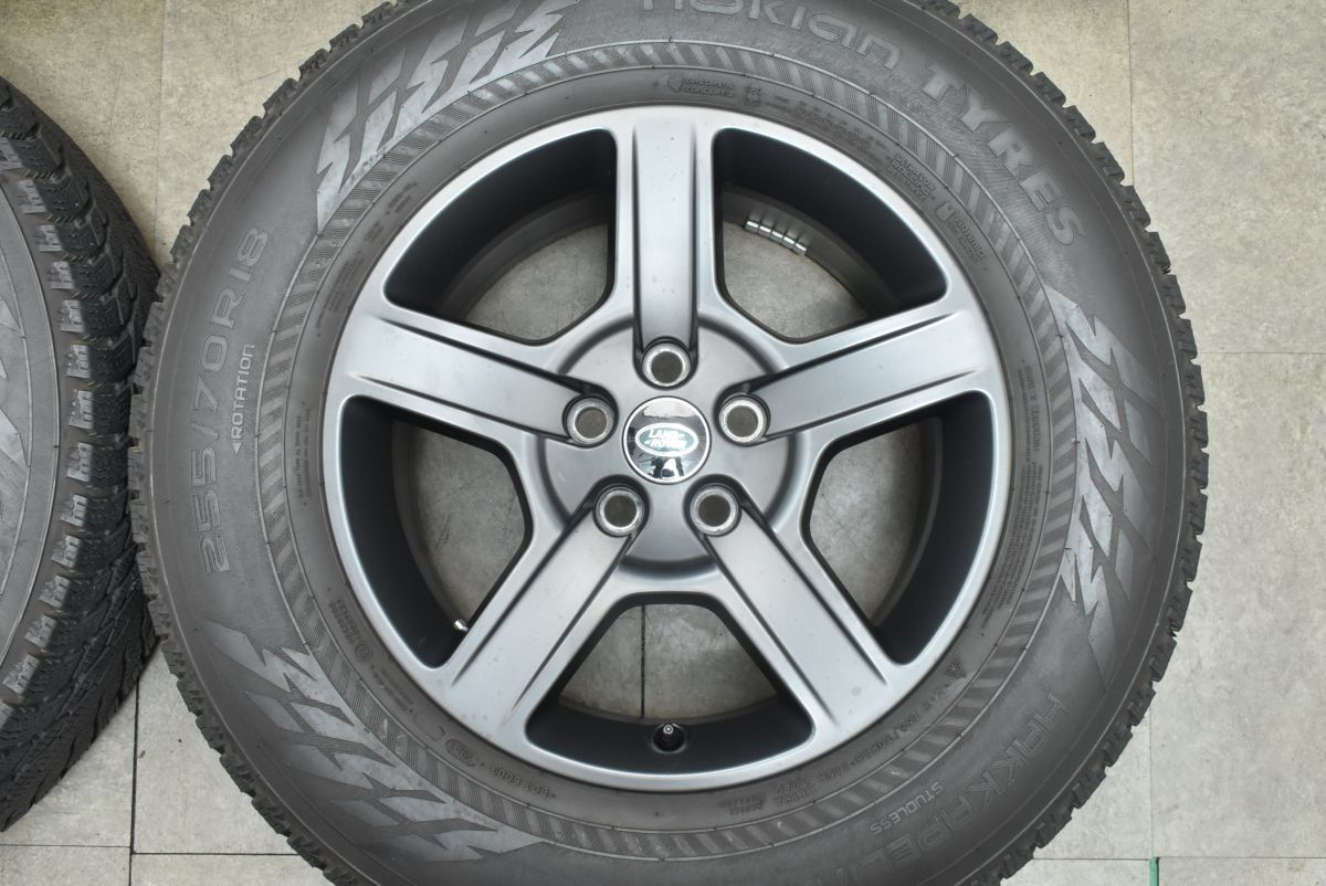 ランドローバー L663 ディフェンダー 純正 18in 8J 41.5 PCD120 ノキアン ハッカペリッタ R3 SUV 255 70R18 TRITUETUBI_COM