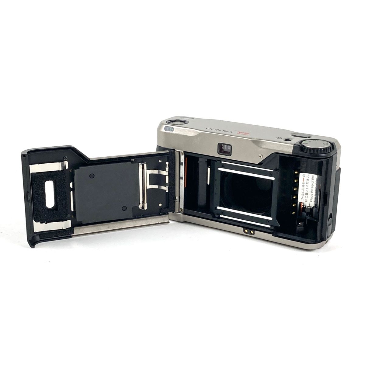 美品 CONTAX T2 チタンシルバー CONTAX T2 チタンシルバー CA01-T1325-3U4A-ψ | コンタックス