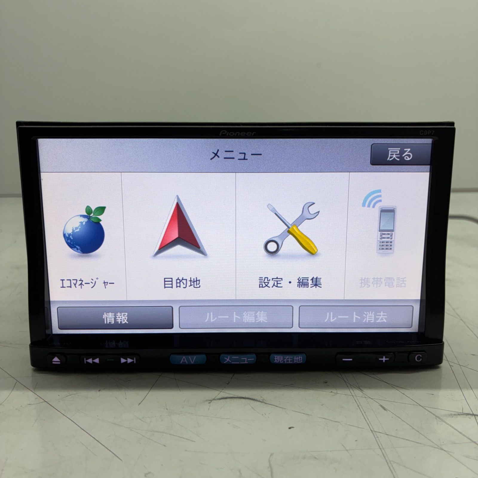 Y マツダ オプションナビ PIONEER パイオニア NVF-0418ZM C9P7