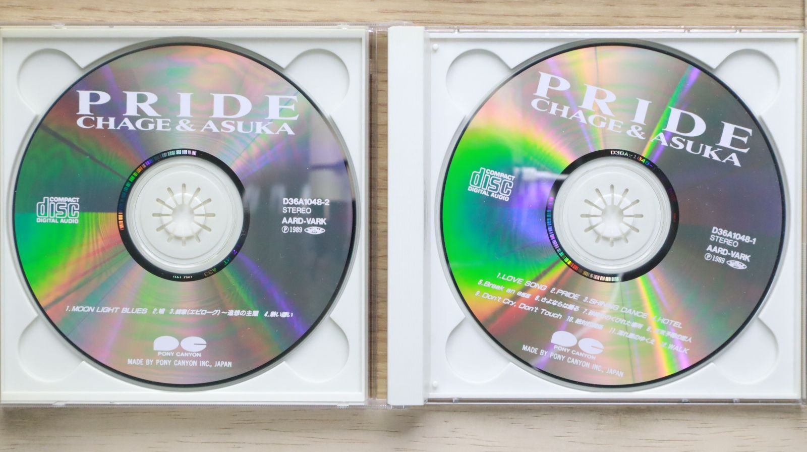 国内盤CD☆チャゲ&飛鳥/CHAGE and ASKA□ PRIDE 【D36A1048