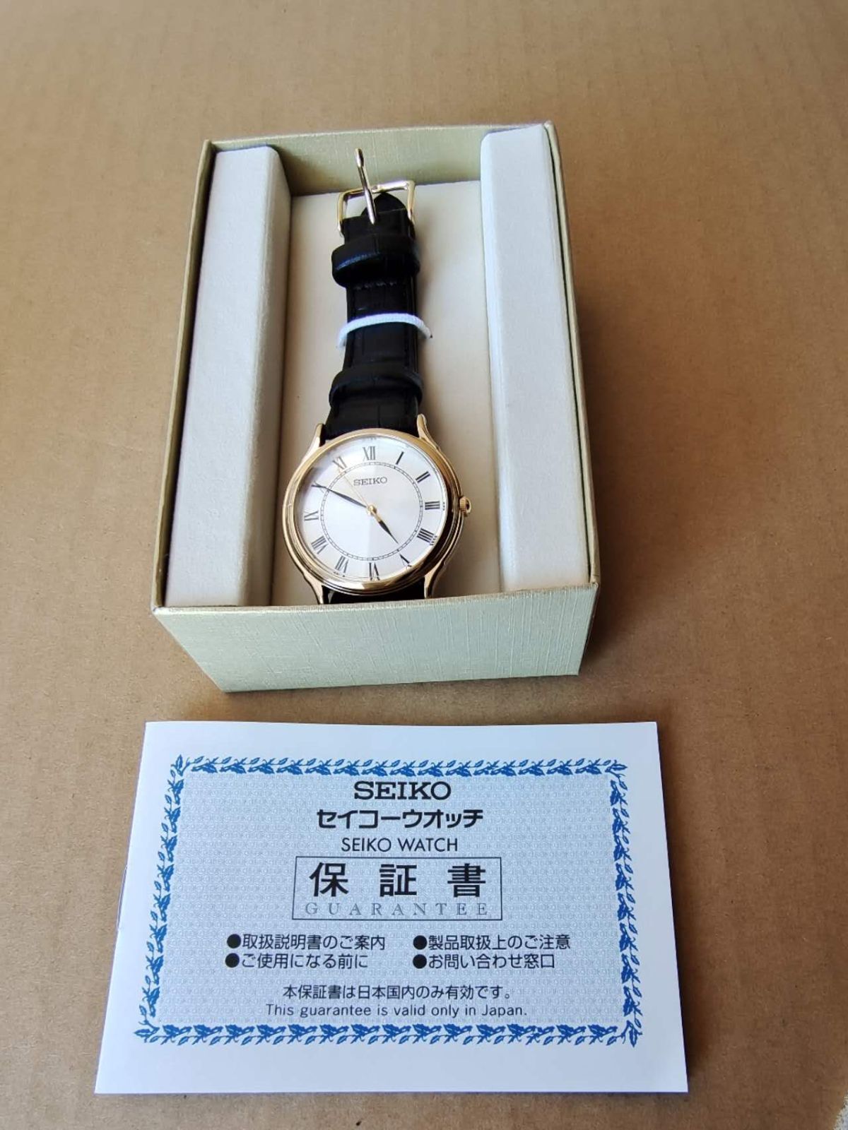 UNITED ARROWS ＜SEIKO＞ラウンド レザー 時計 - メルカリShops