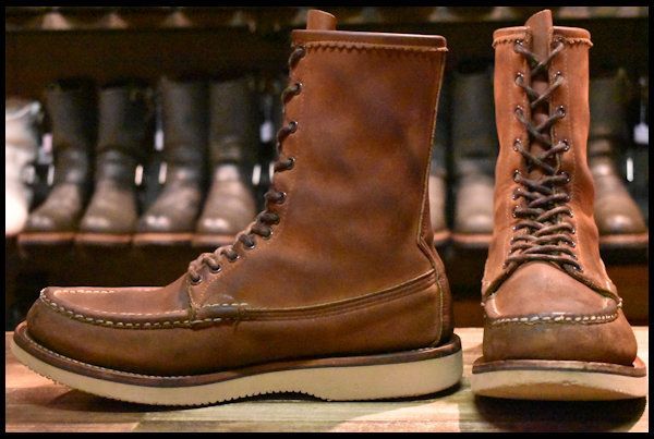 10D 良品 福禄寿別注 白タグ】RUSSELL MOCCASIN ラッセル
