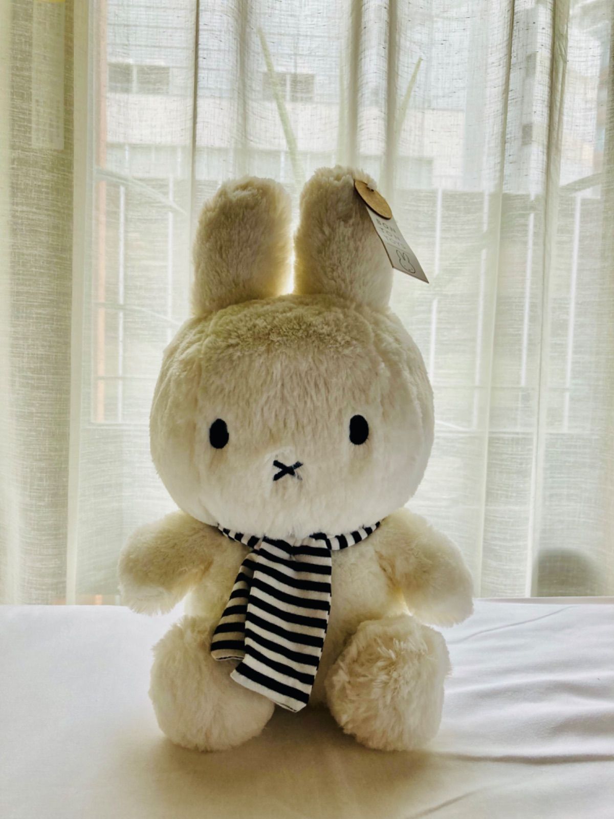 ミッフィーぬいぐるみふわふわマフラー33cmオランダボントン