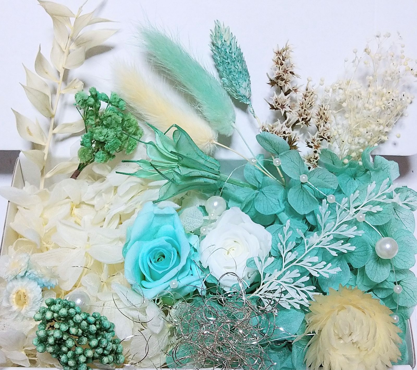 ☆ 花材セット 花材 詰め合わせ 【ティファニーブルー】0 - メルカリ